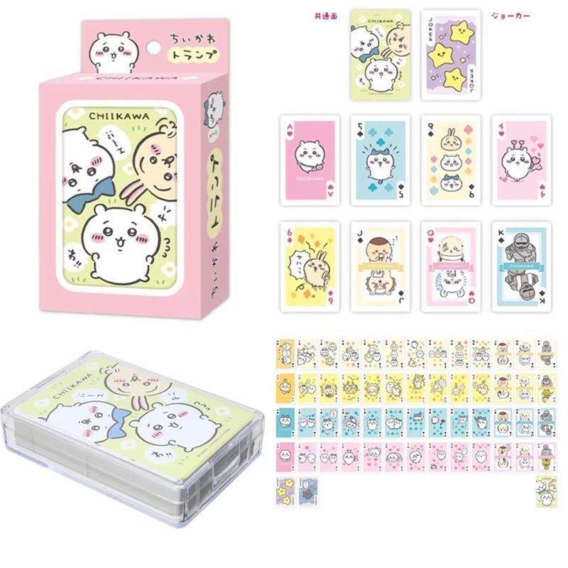 Kids Education In Japan - Chiikawa Playing Cards Usagi Hachiware Anime