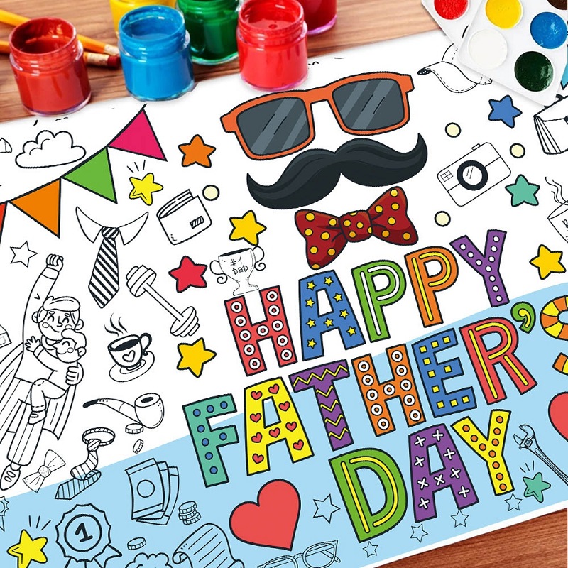 Happy Father's Day DIY Doodle  - Happy Kids Education 评论和价格