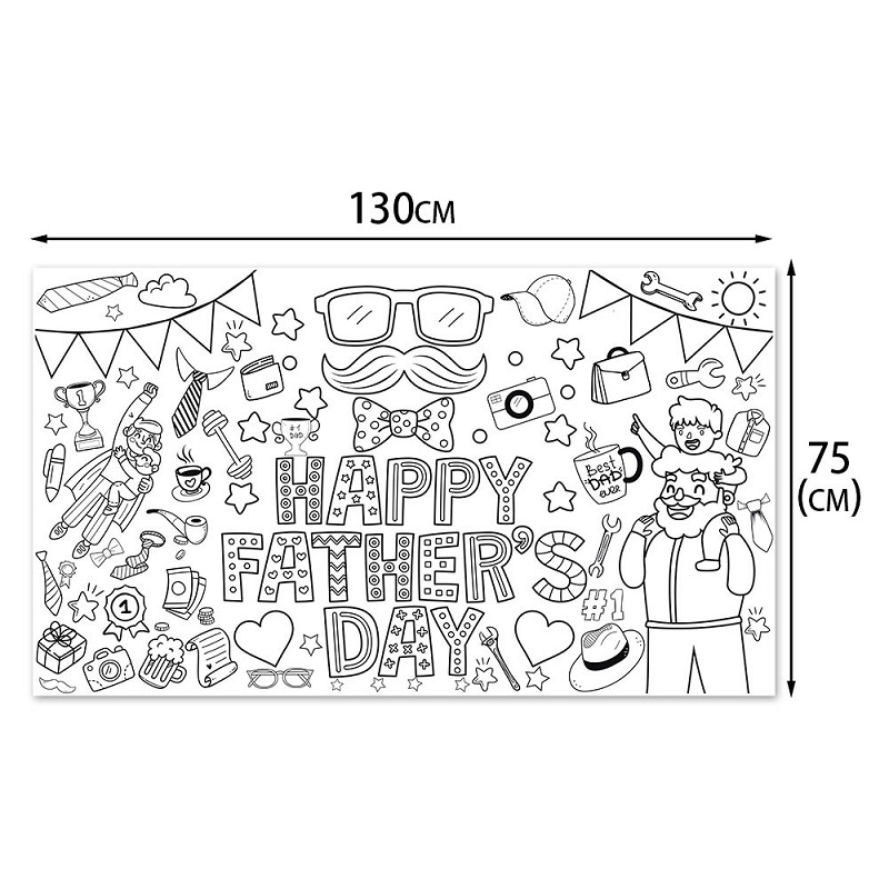 Happy Father's Day DIY Doodle  - Happy Kids Education 评论和价格