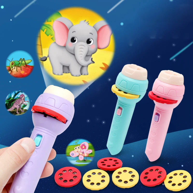 Kids Light Projection Torch wi - Kids Education Images 评论和价格