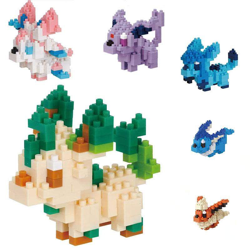Kawaii Nanoblock Genuine Pokem - Kids Education Product 评论和价格