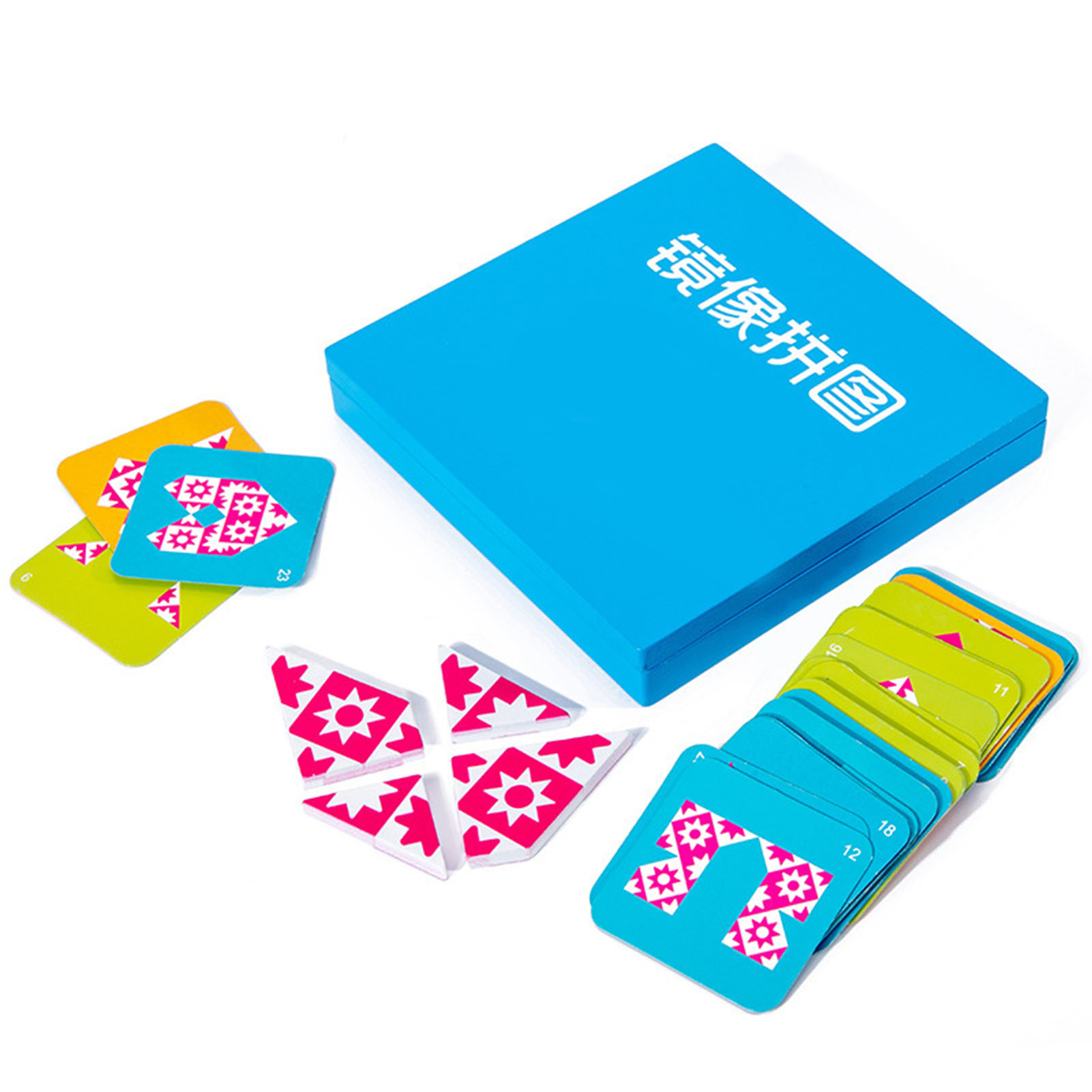 Mirror Image Puzzle Wooden Jig - Kids Education Images 评论和价格