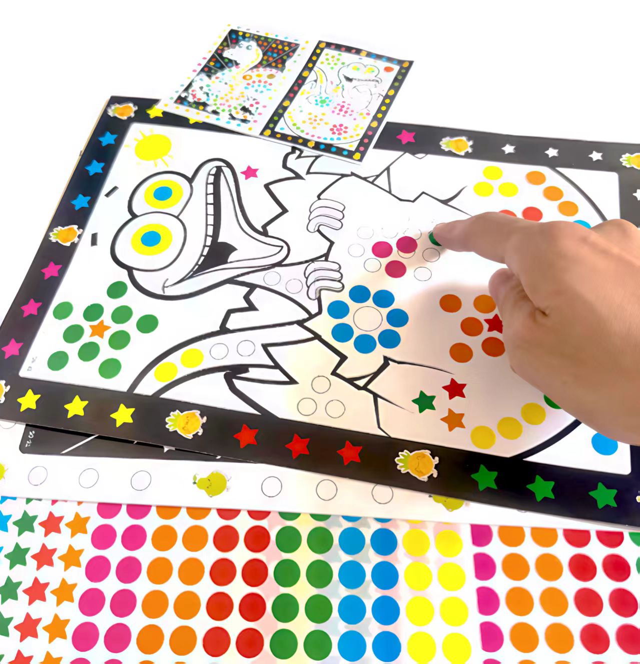 6/10 Sheets/Lot Cute Cartoon A - Happy Kids Education 评论和价格