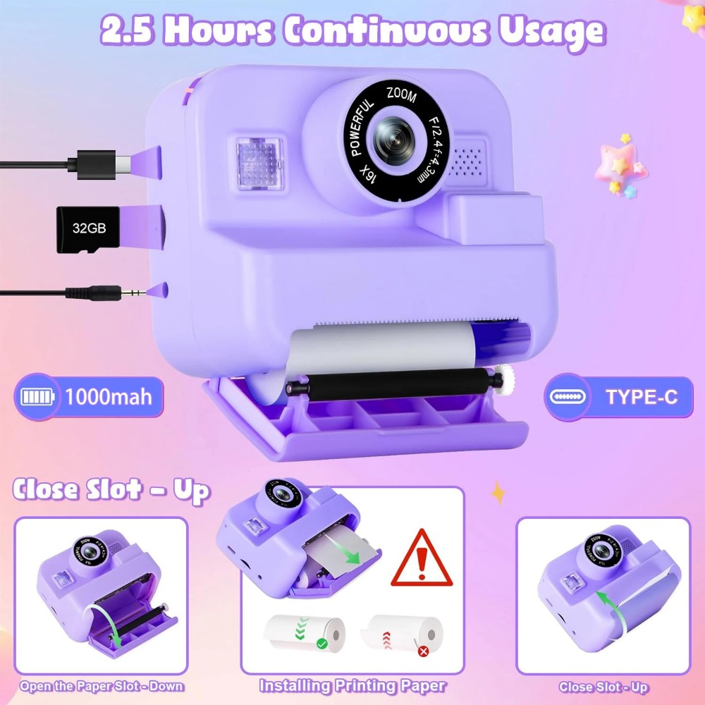 Educational Thermal Instant Pr - Kids Education Images 评论和价格