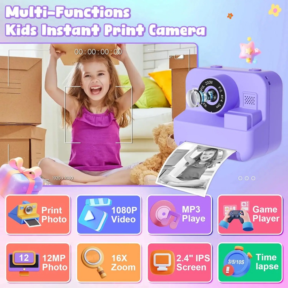 Educational Thermal Instant Pr - Kids Education Images 评论和价格