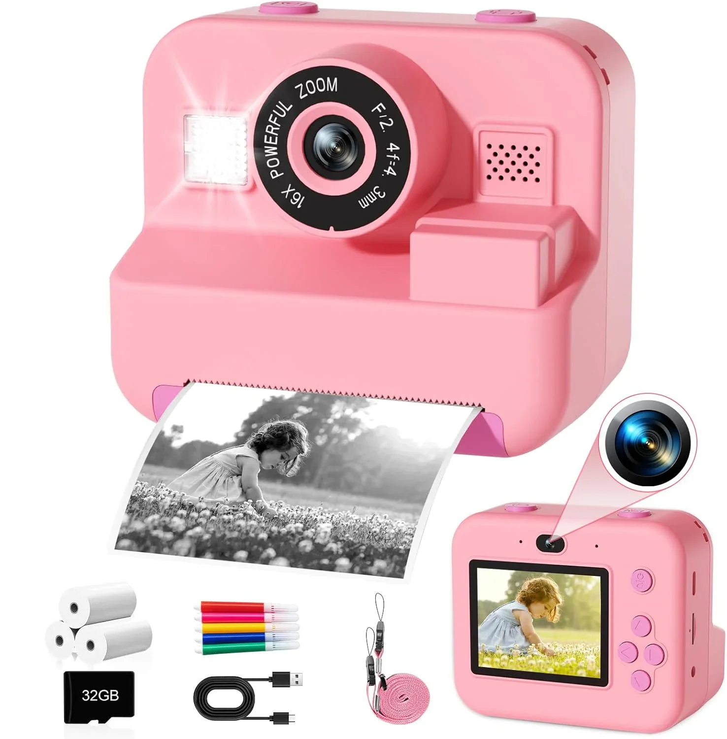Digital Children Camera, Insta - Kids Education Images 评论和价格