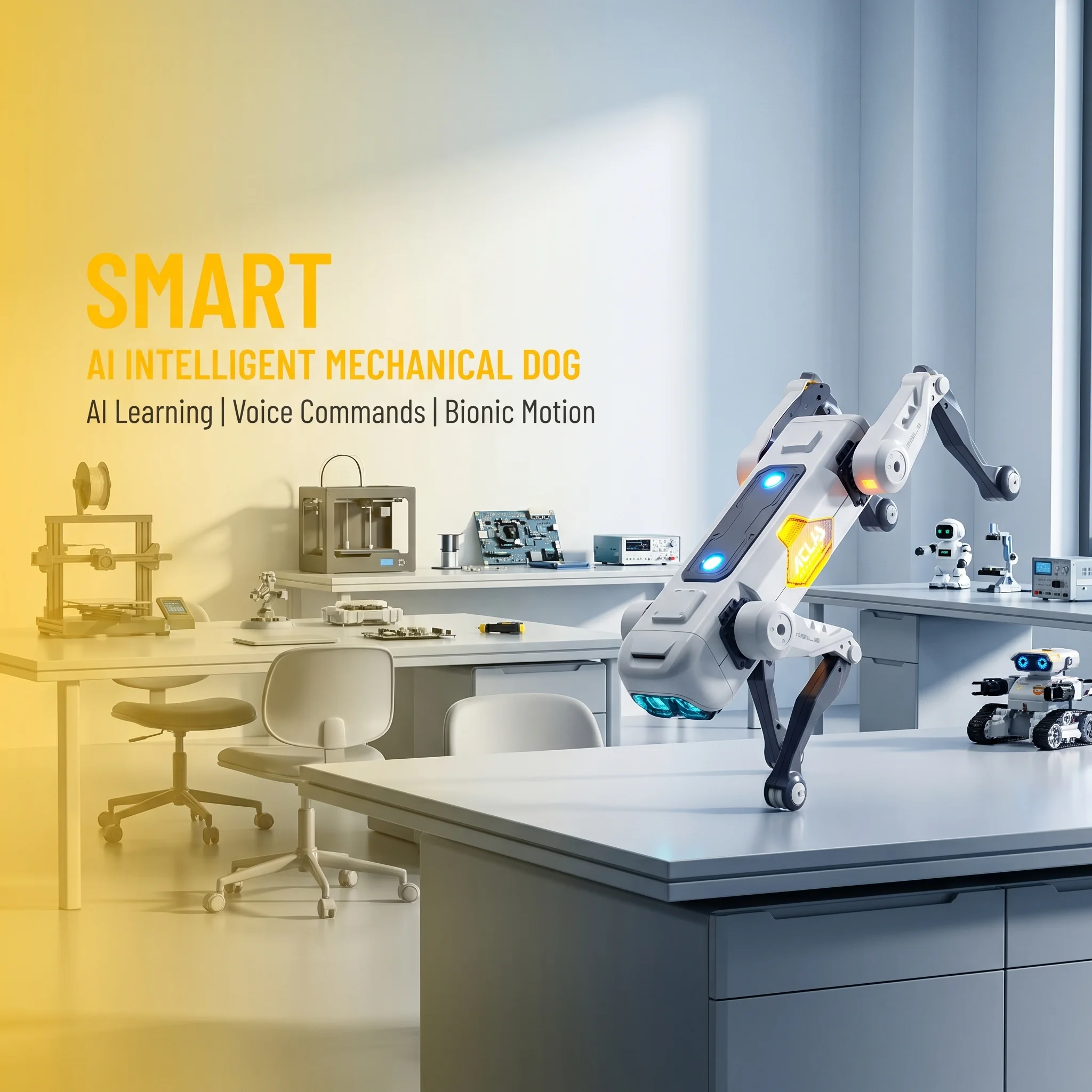 AI Smart Robot Dog, Voice & AP - Kids Education Product 评论和价格